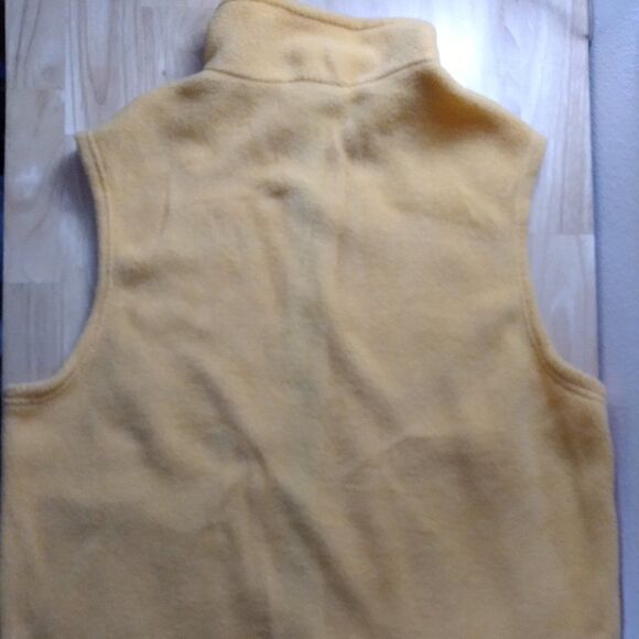 Vintage Oregon Ducks Logo Zipper Fleece Vest - Picture 6 of 7